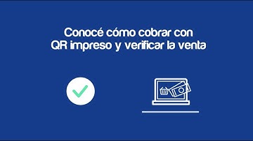 Cómo cobrar y verificar la venta con QR | Ventas QR