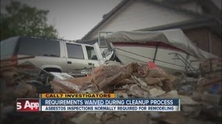 Colorado waives asbestos cleanup laws for flood recovery
