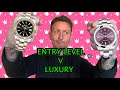 Entry level Rolex Vs Luxury Rolex - OP39 v Datejust 41 two tone