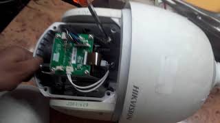Speeddome camera Hikvision DS-2DE7186-A disassemble | Rakesh Kansara