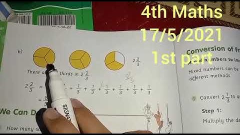 four class math part 1\2 17th may online video lecture | The KPS