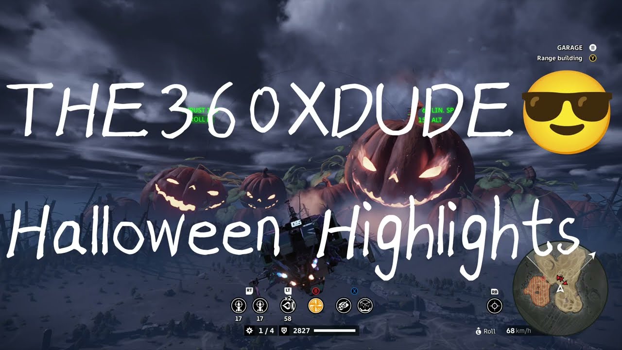 THE360XDUDE Crossout PvP Halloween Just In Music Gameplay Jukebox Art.