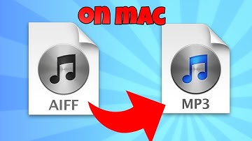how to convert aiff to mp3 on mac