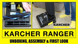 Karcher Ranger Upright Commercial Vacuum Cleaner Assembly & First Look