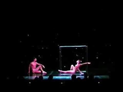 Sexy Duo Aerial Acrobatic Cube Act