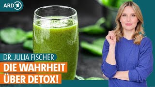 Detox: Den Körper entgiften mit Pillen, Pflastern und Säften? | Dr. Julia Fischer | ARD Gesund screenshot 1