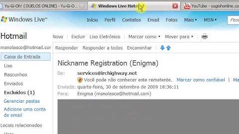 yugiohonline.com.br - tutorial como registrar nick no irc