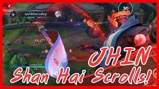 SHAN HAI SCROLLS JHIN SKIN GAMEPLAY : League of Legends Wild Rift