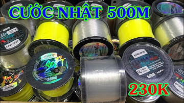 Cước Ashino 500 Mét Cực Khỏe Kéo Gốc Vi Vu Về Thêm màu Trắng Trong Suốt