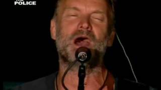 Video thumbnail of "THE POLICE "ROXANNE" LIVE 2008 IN MADRID"