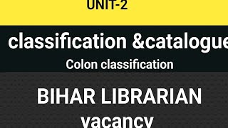 Topic- CC (colon classification)#part-2
