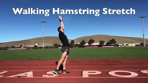 Walking Hamstring Stretch