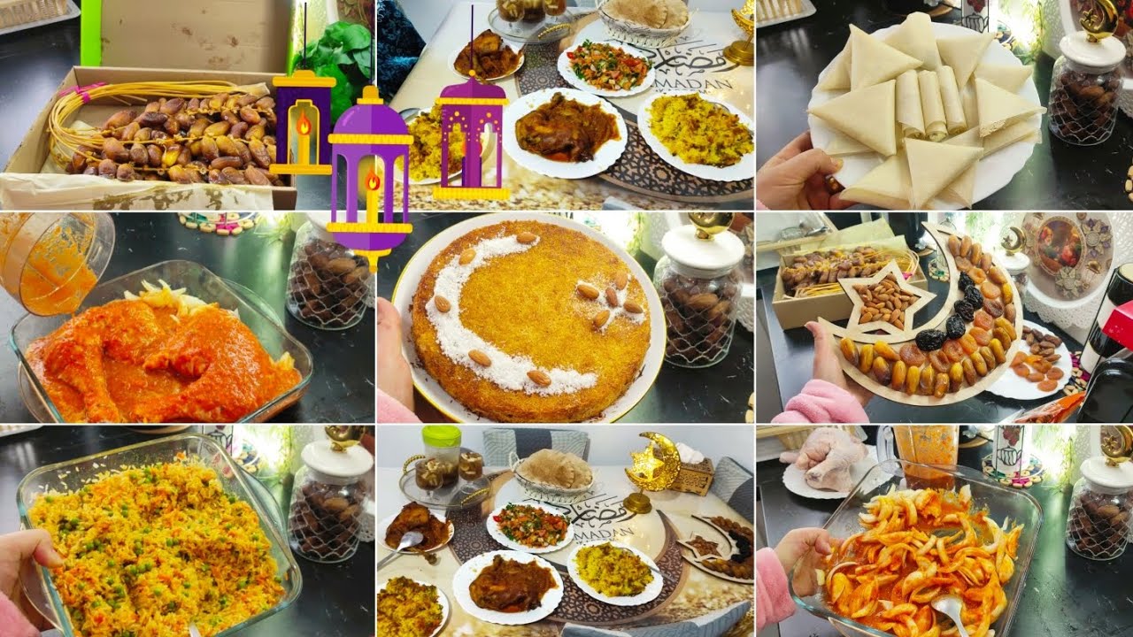 سفره رمضانيه 🌙كلها افكار 👌هديكي افكار لسفره رمضان من غير ما تحتاري🌿للتنفيذ السريع💪