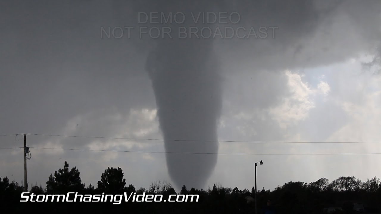 6/4/2015 Simla, CO tornadoes and hail storm B-Roll