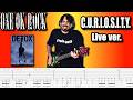 ONE OK ROCK - C.U.R.I.O.S.I.T.Y. live ver. Guitar Cover ギター弾いてみた Tabs タブ譜 w/Paledusk &amp; Chico Carlito
