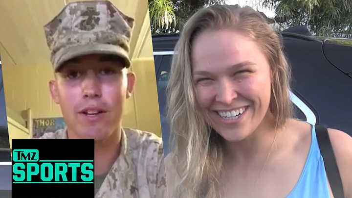 Ronda Rousey: Hell Yeah I'll Go to Marine Ball... ...