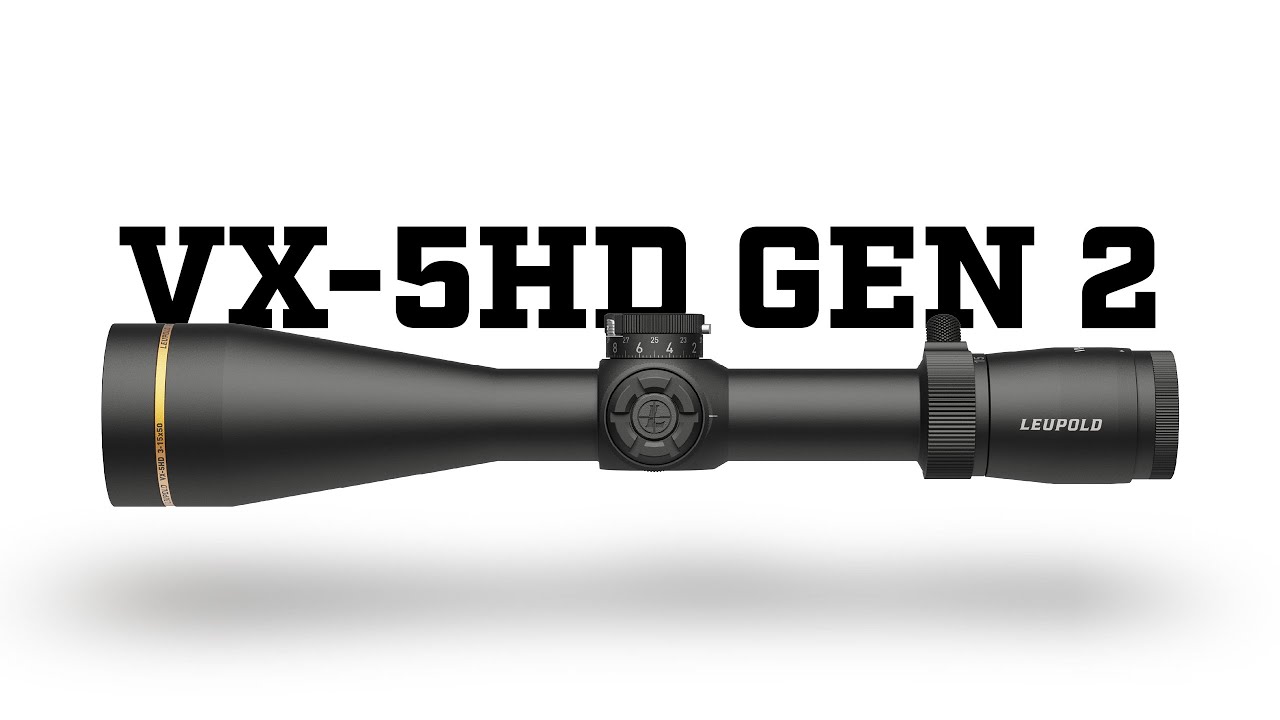 Leupold VX-5HD 3-15x50 CDS SZL2 Side Focus Illuminated Firedot