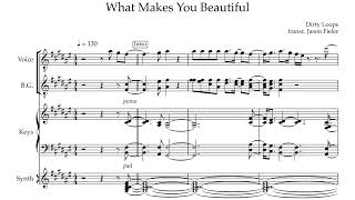 Download Lagu What Makes You Beautiful - Dirty Loops (Keys/Vocals Transcription) MP3 Download Lagu What Makes You Beautiful - Dirty Loops (Keys/Vocals Transcription) MP3