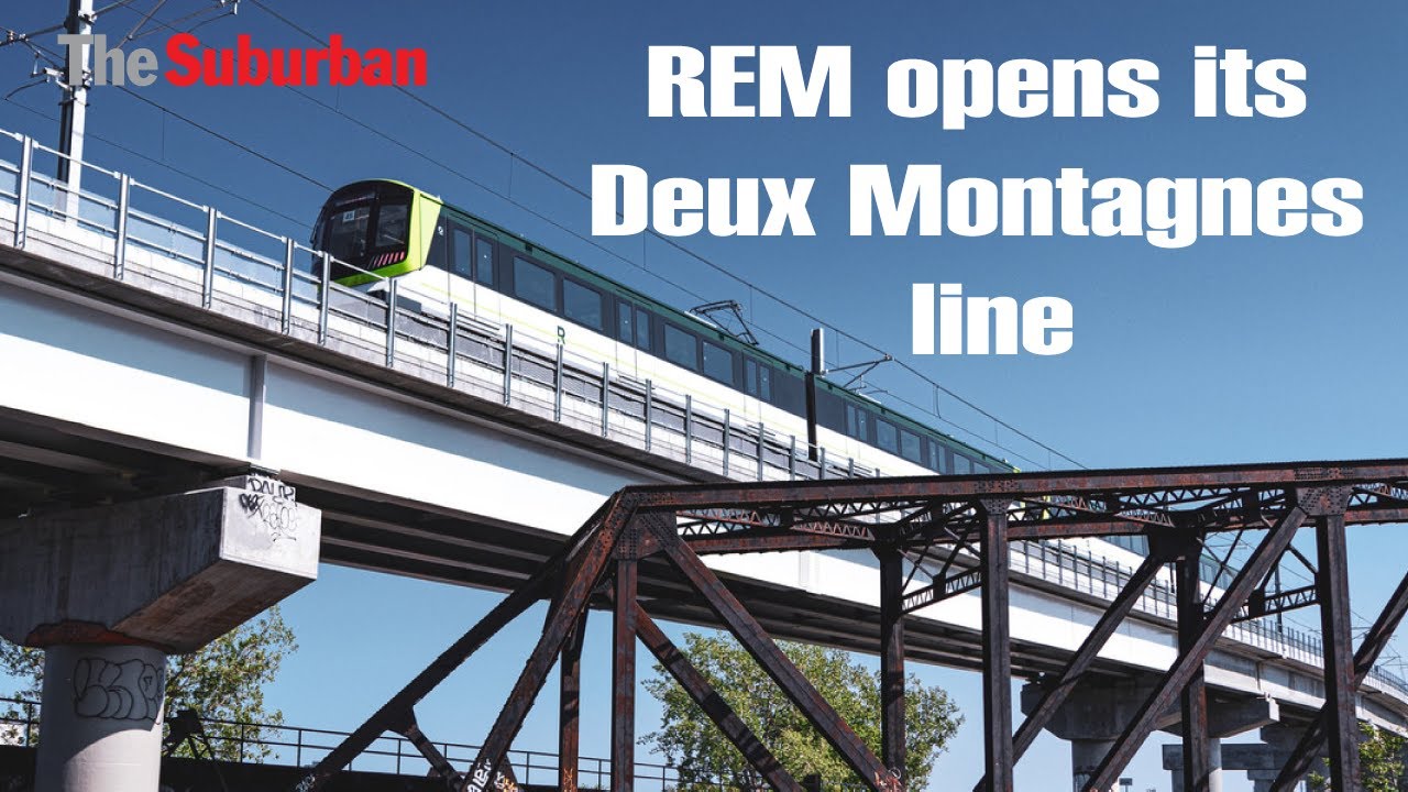 REM opens its Deux Montagnes line