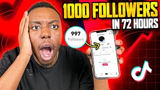 How To Get 1000 Followers On TikTok (In 72 Hours Or Less) by Alex Robinson 70 views 10 hours ago 25 minutes