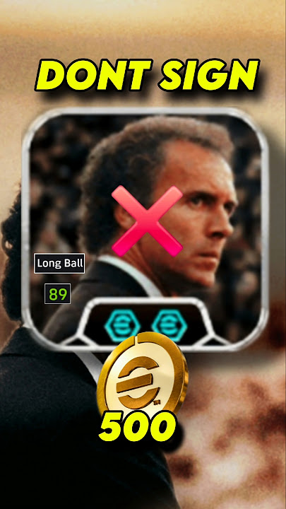 DONT SIGN THIS MANAGER❌️SCAM BY KONAMI#efootball2025