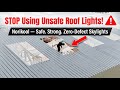 Why Norikool Skylights are the Best Choice for Metal Roofs | Safe & Durable | Daylighting Solutions