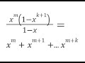 GEOMETRIC SERIES LINEST POLYNOMIAL Regression Google Sheets or Excel