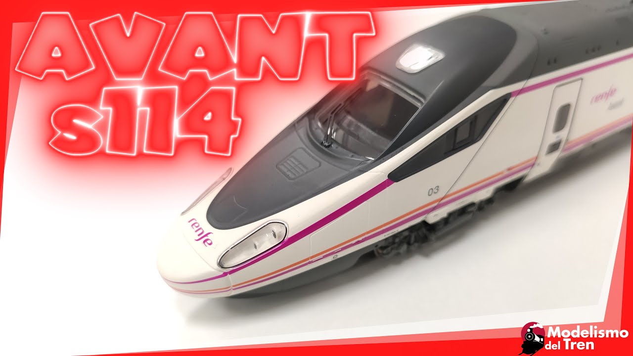 S-114 Avant RENFE de Electrotren Escala H0 - Referencias E10200 y E10201 - Modelismo del Tren