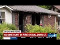 Firefighters rescue dog from burning home in Nashville