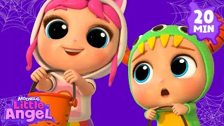 jill teaches how to trick or treat jills playtime little angel kids songs nursery rhymes