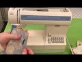 Knopfloch mit Pfaff tipmatic 6150 ohne Automatik #nähmaschine #sewingmachine #pfaff