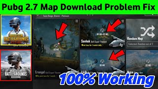 Pubg Mobile Map Downloading Problem 2.7 Update  | Pubg Map Download  Error | Pubg Map Not Download