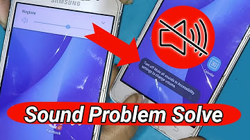 Turn off Mute all sounds in Accessibility settings to change volume Problem Solve In Samsung