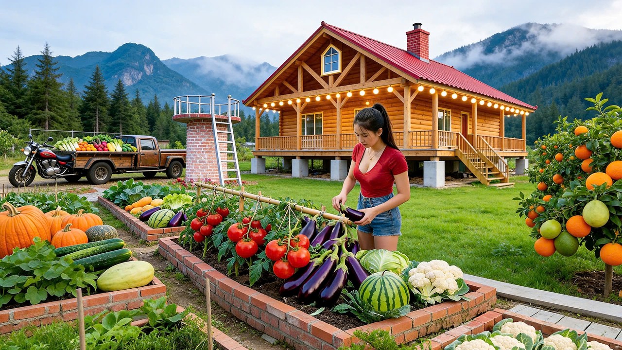 Building Raised Vegetable Beds & Growing Healthy Greens - Perfect Garden Design