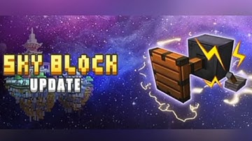 😎👍The new redstone update in Sky Block is out now!