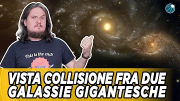 Cosa succede quando due galassie si scontrano?