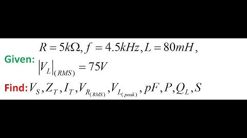 AC Analysis of RL Series Circuits | Phasor Diagrams, Impedance & Phase Angle 08