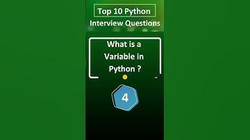 Part 1 - Python Interview Questions | Most Asked Interview Questions