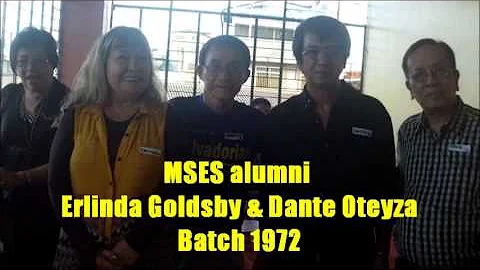 Erlinda Goldsby & Dante Oteyza, MSES batch 1971