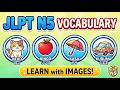 Learn JLPT N5 Japanese Vocabulary with Images!