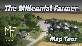 The Millennial Farmer Map IS BACK!! - First Look Map Tour - FS22
