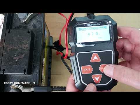 Motomaster Digital Car Battery Tester Analyzer