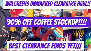 ?Walgreens Haul 90% OFF UNMARKED COFFEE CLEARANCE Walgreens Couponing ?Walgreens Deals This Week