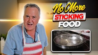 The Secret to Fixing Food Sticking to Pans! 🍳✨ #KitchenHacks #CookingTips