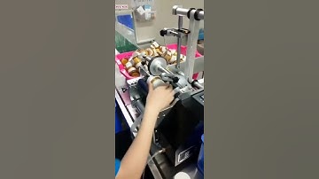 Semi automatic skin care gel cream bottle jar labeling machine label applicator video