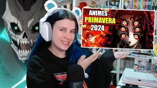 REACCIONANDO A LOS ANIMES DE PRIMAVERA 2024 | Umaru