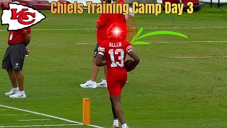 Kansas City Chiefs l Day 3 TRAINING CAMP Highlights 