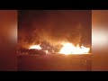 Dramatic Footage Shows 'Biggest' Drone Attack Ahead of Crucial US-Ukraine Talks