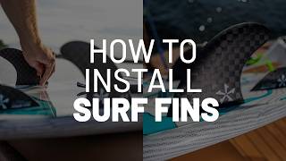 Surf Fin Installation Tutorial | Pro Tips from John Akerman & Drew Danielo