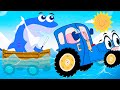 Синий трактор Песенки для детей Акуленок и друзья
